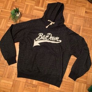 Vintage Bardown Hockey Canadian Hoodie Sweater Winter Fleece Pullover